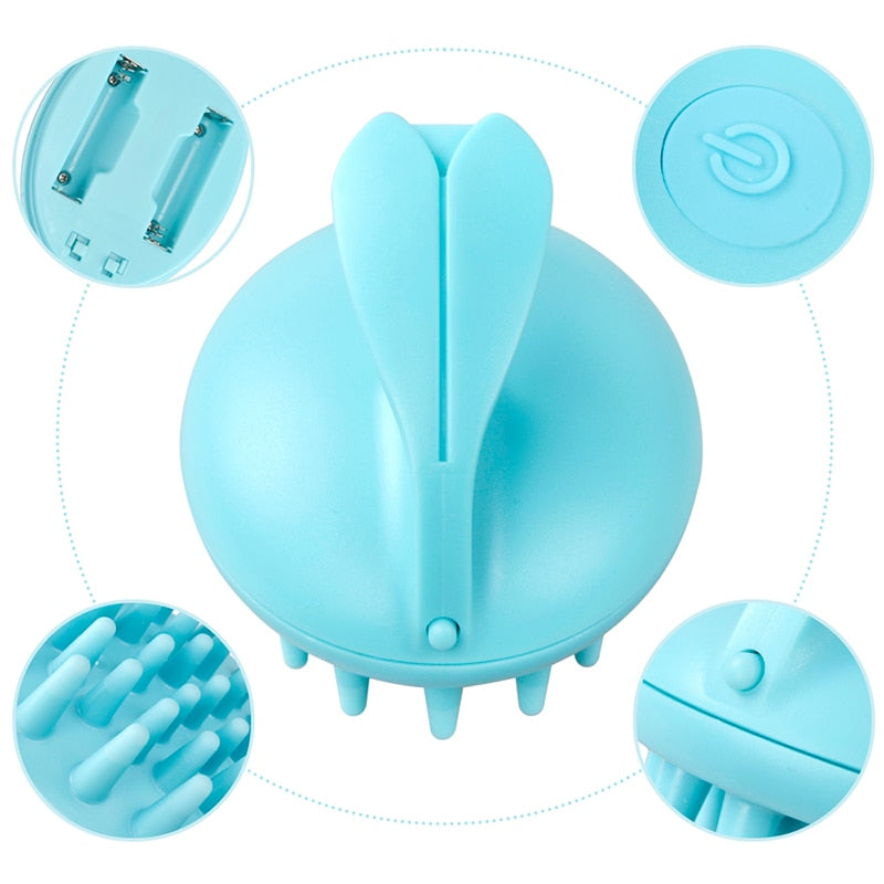 Electric Shampoo Scalp Massager