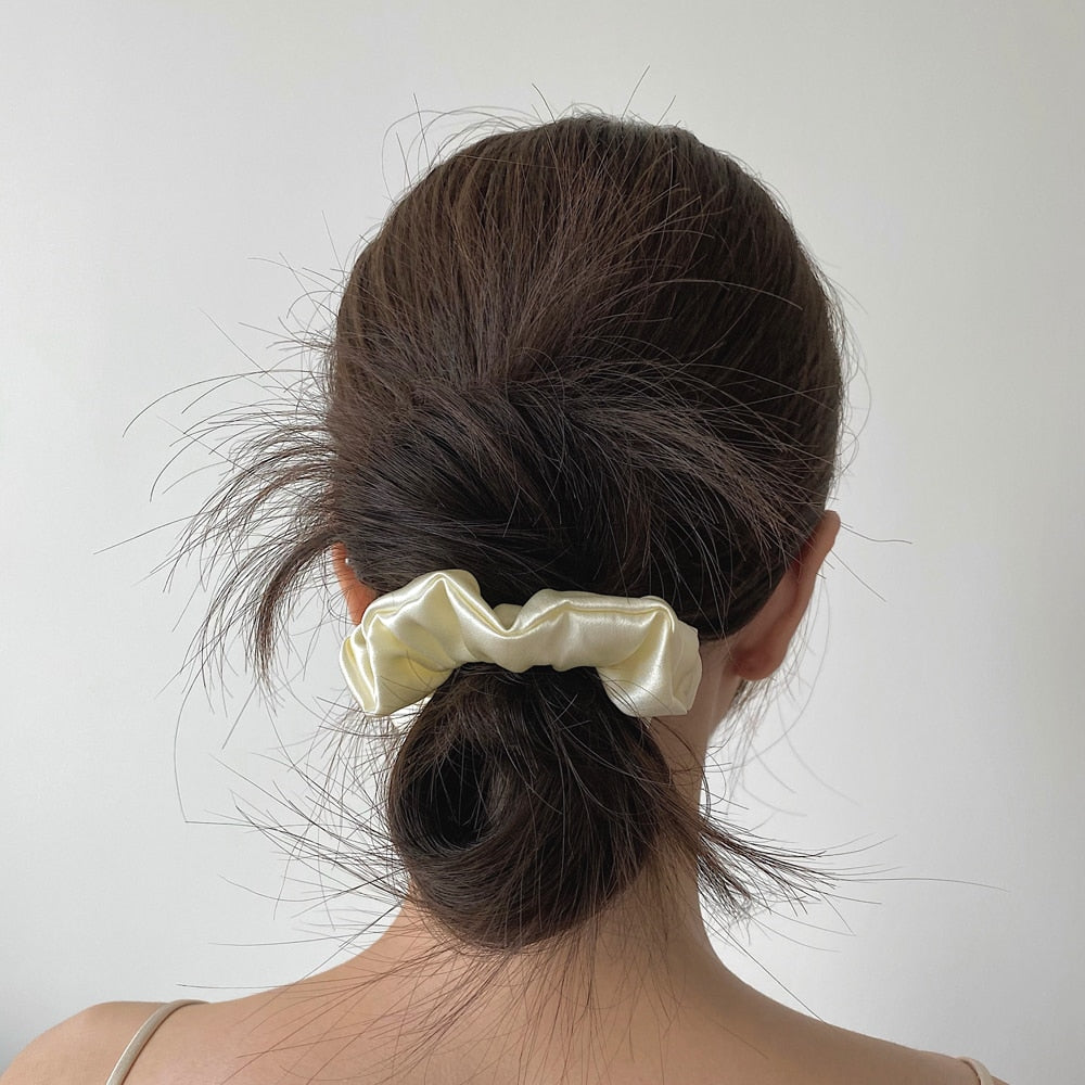 Pure Silk Large Scrunchies