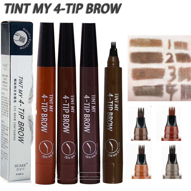 TINT MY 4-TIP BROW Liquid Eyebrow Pencil