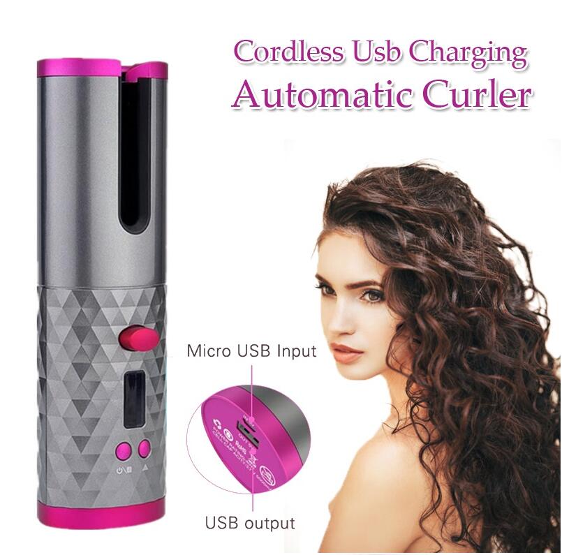 Cordless Ceramic Hair Curler