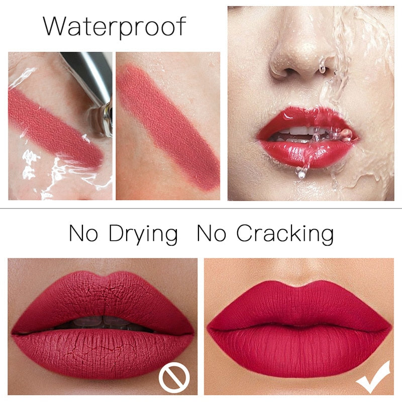 Waterproof Nude Matte Lipstick