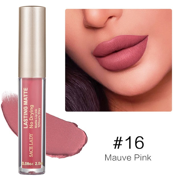 Waterproof Nude Matte Lipstick