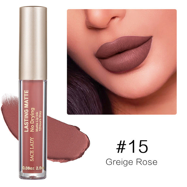 Waterproof Nude Matte Lipstick