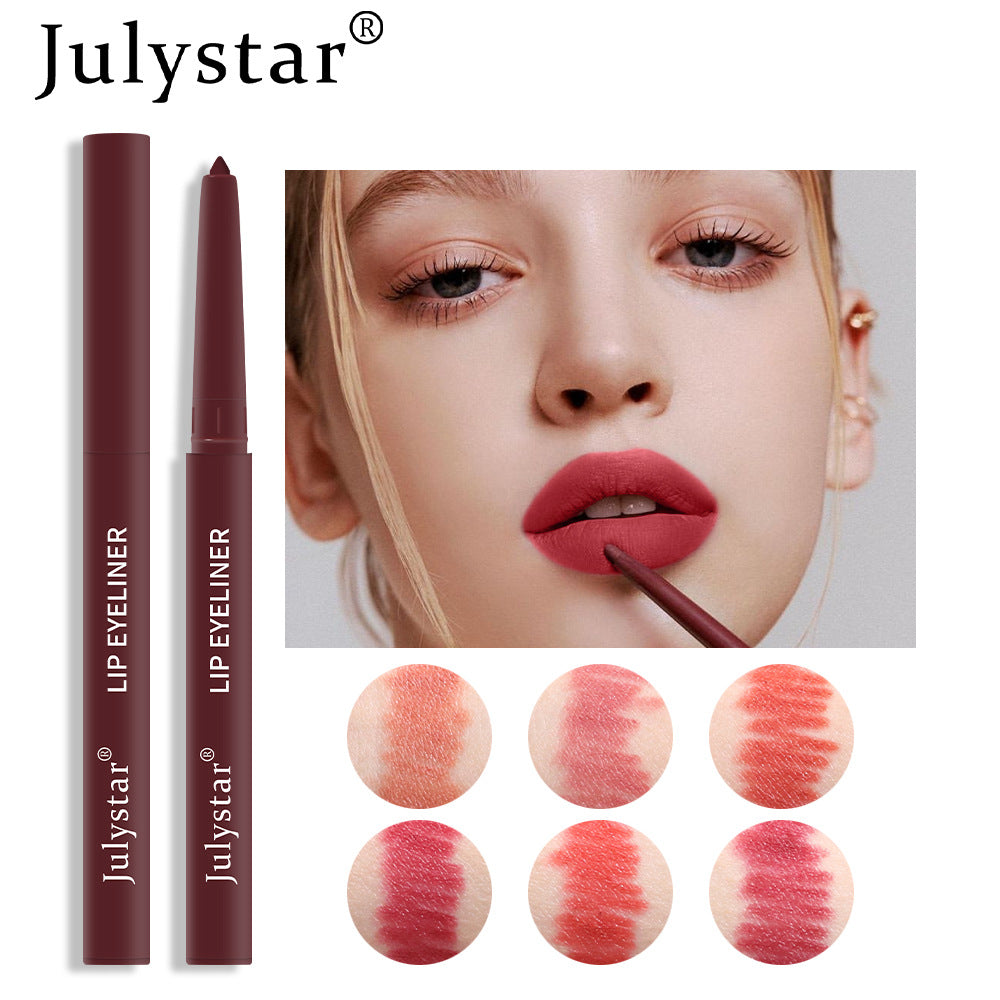 Waterproof Lipstick Lips Pink Matte Solid Lipliner