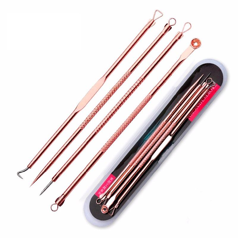 Stainless Steel Acne Extractor Set