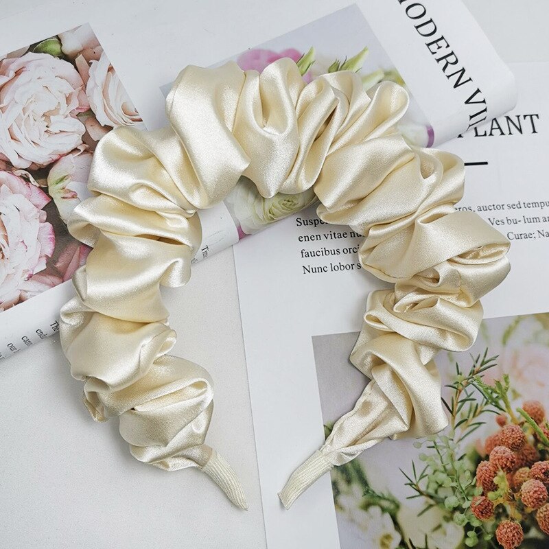 Silk Knot Wide Headbands