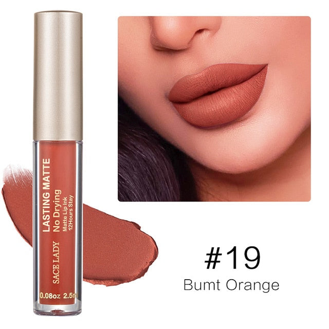 Waterproof Nude Matte Lipstick