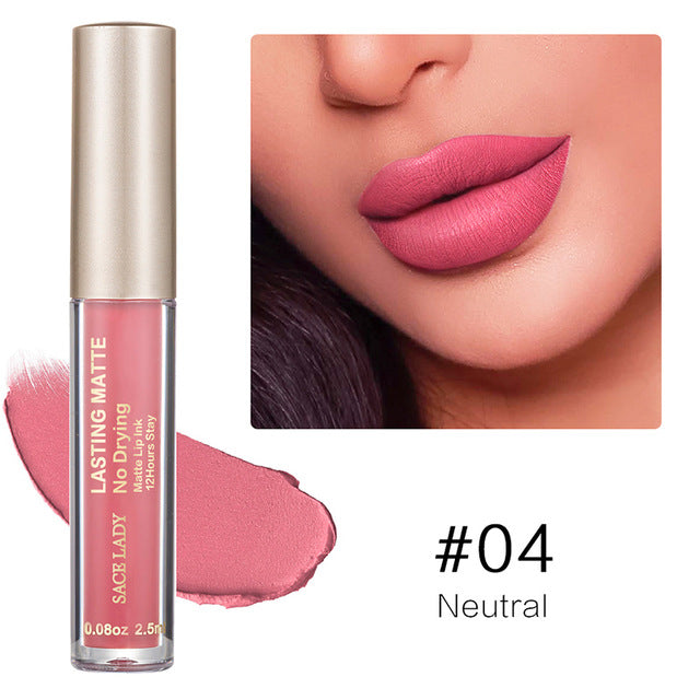 Waterproof Nude Matte Lipstick