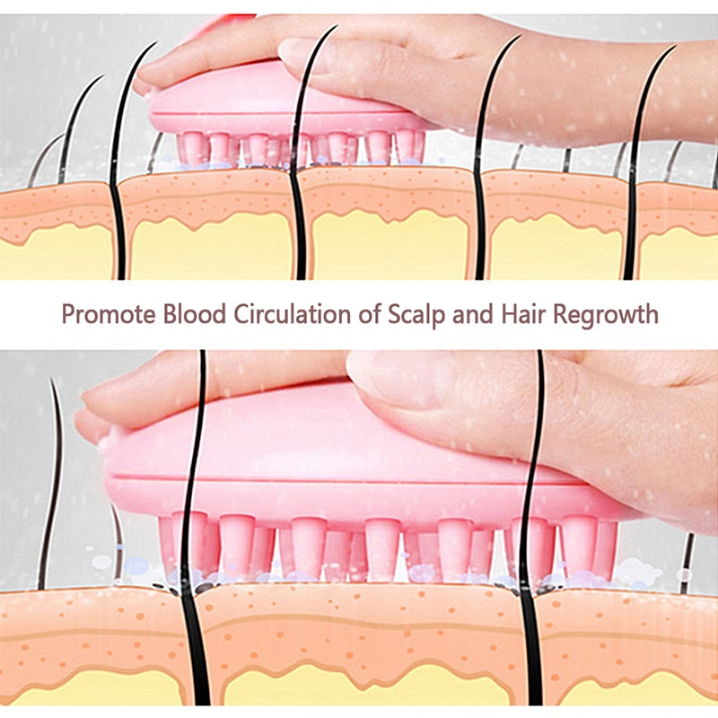Promote blood circulation of scalp and hair regrowth