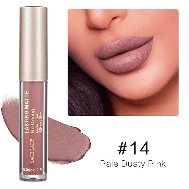 Waterproof Nude Matte Lipstick