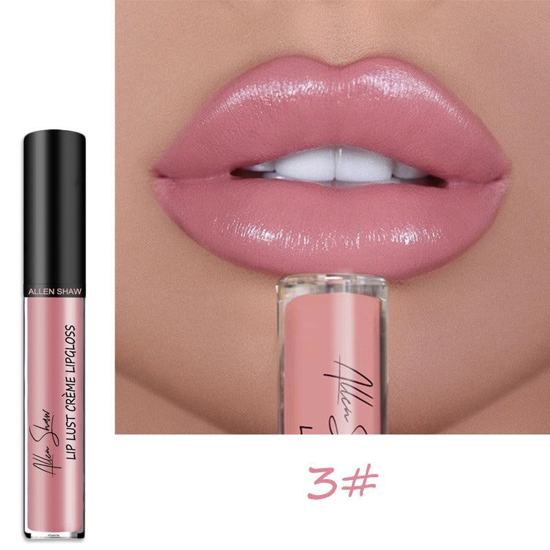 Lipstick Lip Glaze Allen shaw Creme Cream Lipstick