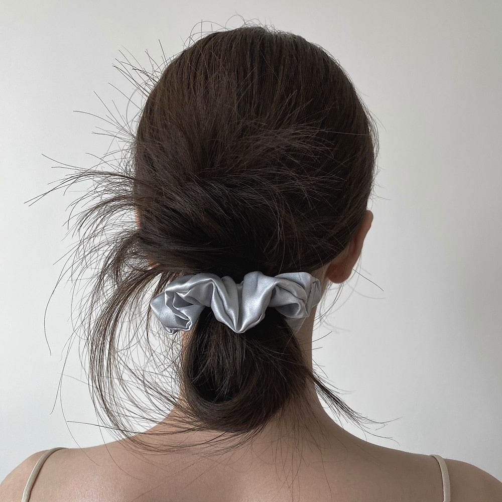 Pure Silk Large Scrunchies