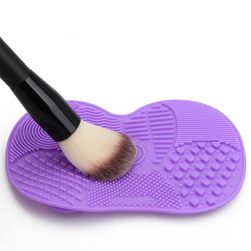 Silicone Brush Cleaner Mat