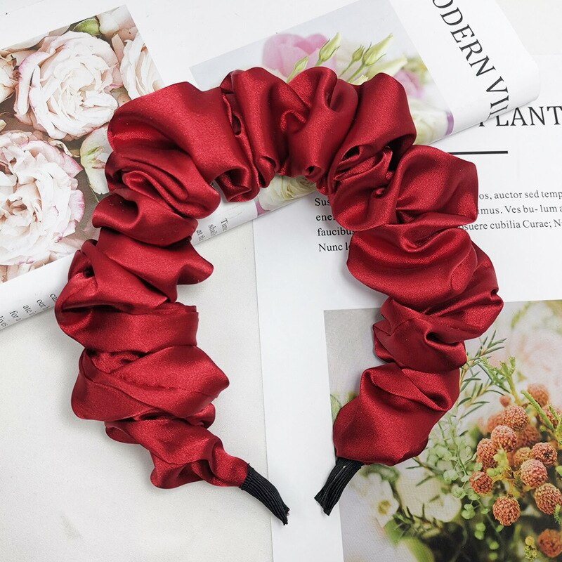 Silk Knot Wide Headbands