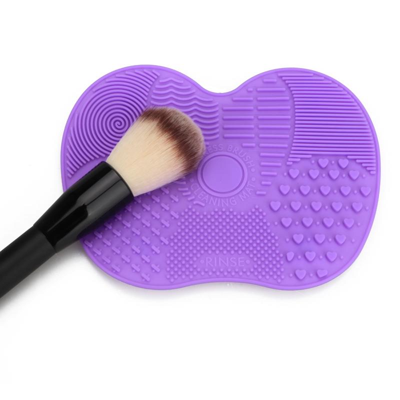 Silicone Brush Cleaner Mat