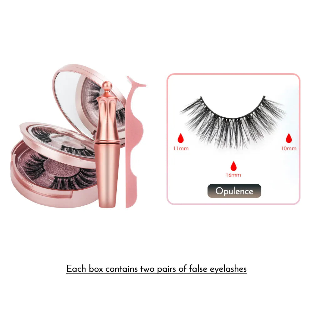 Magnetic Liquid Eyeliner & Magnetic Eyelashes Set