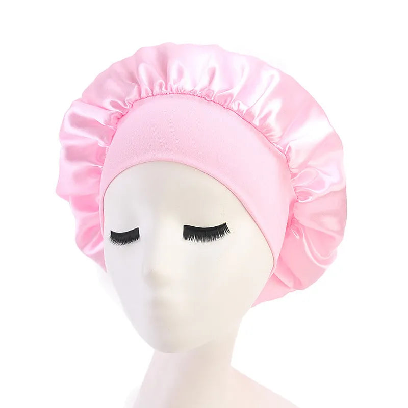 Satin Bonnet Hair Styling Cap