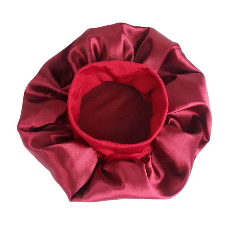 Satin Bonnet Hair Styling Cap