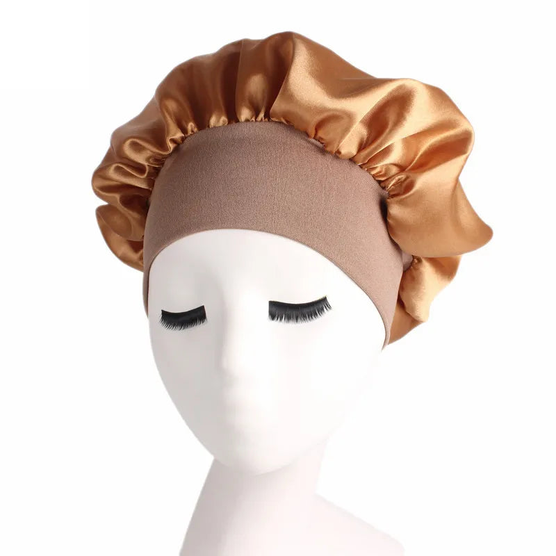 Satin Bonnet Hair Styling Cap