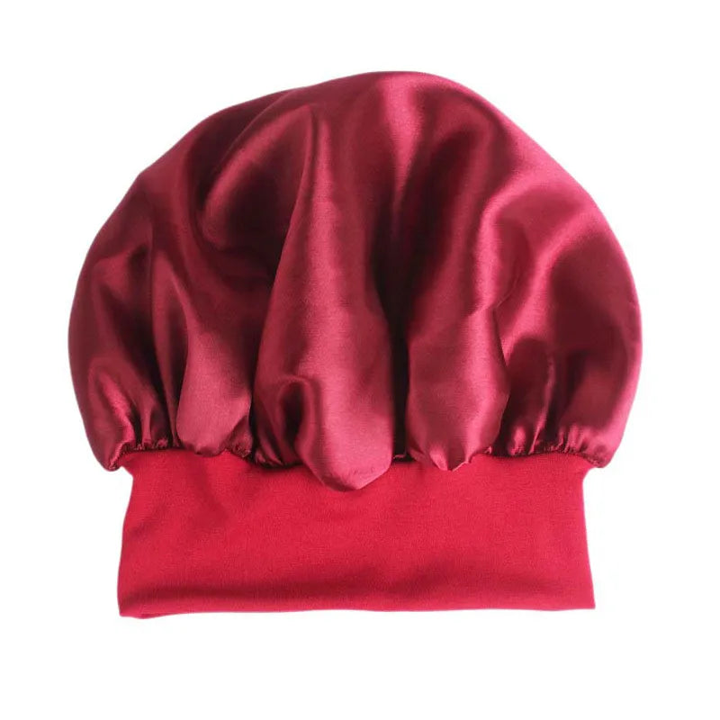 Satin Bonnet Hair Styling Cap