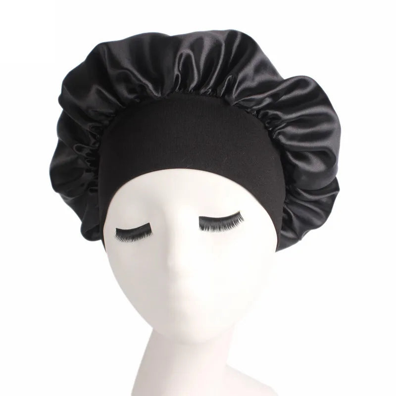 Satin Bonnet Hair Styling Cap