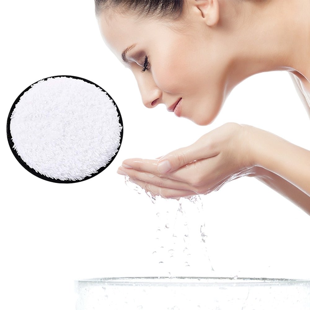 White Makeup Remover Pads